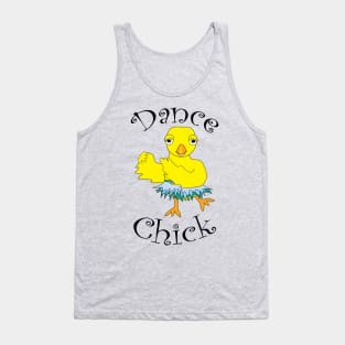 Dance Chick Text Tank Top